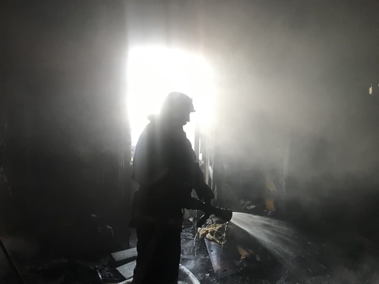В пожежі у центрі Вінниці мало не загинула бабуся