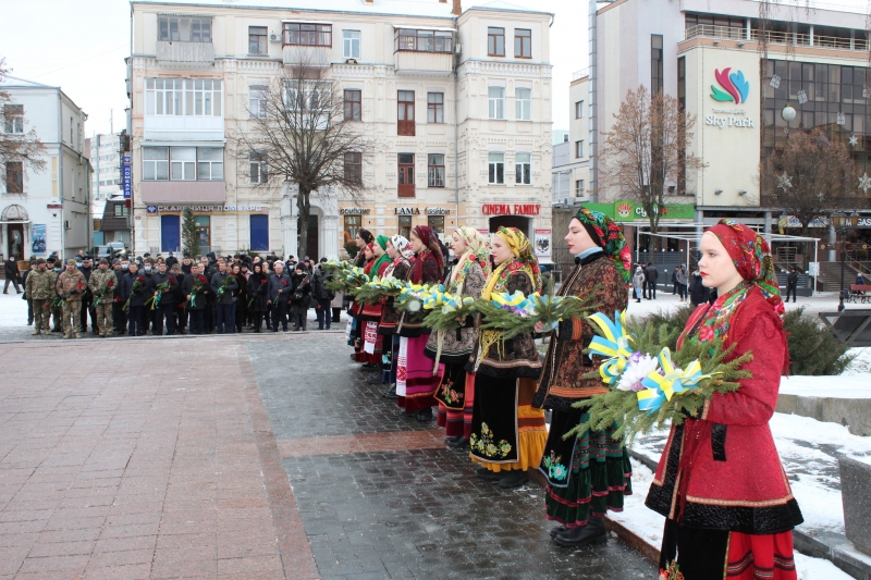 У Вінниці відзначили День Соборності України