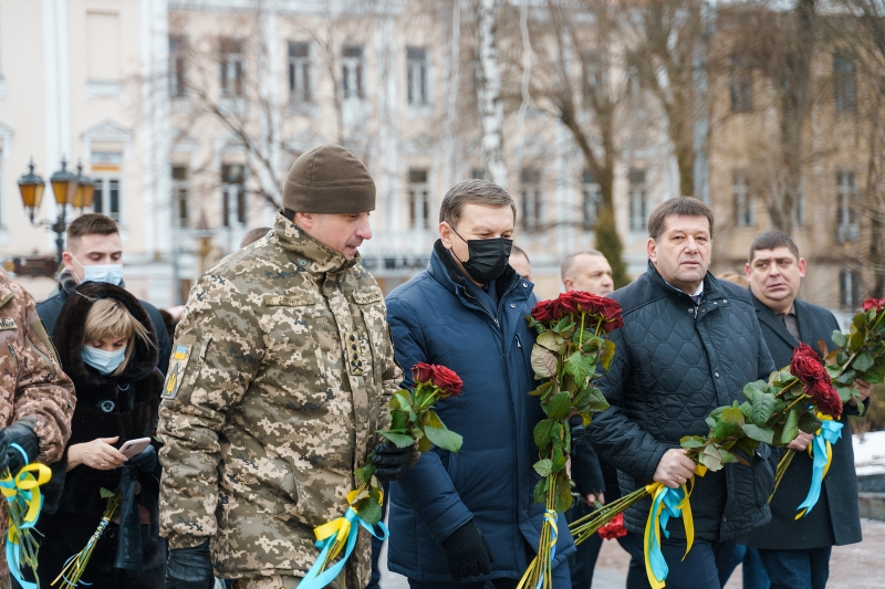 У Вінниці відзначили День Соборності України