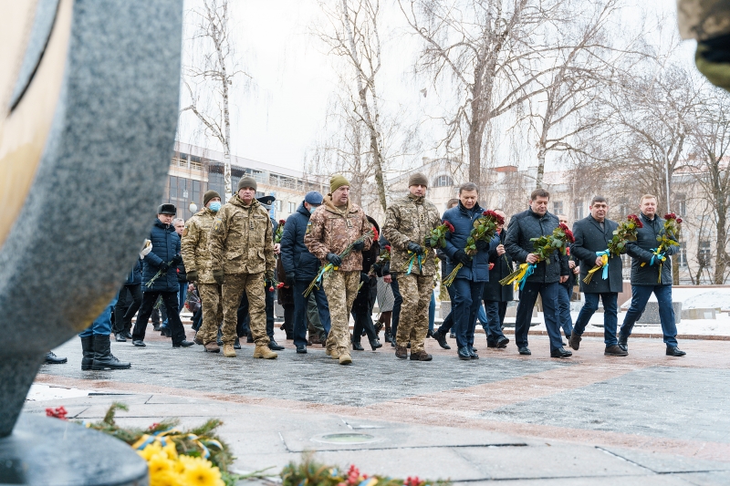У Вінниці відзначили День Соборності України