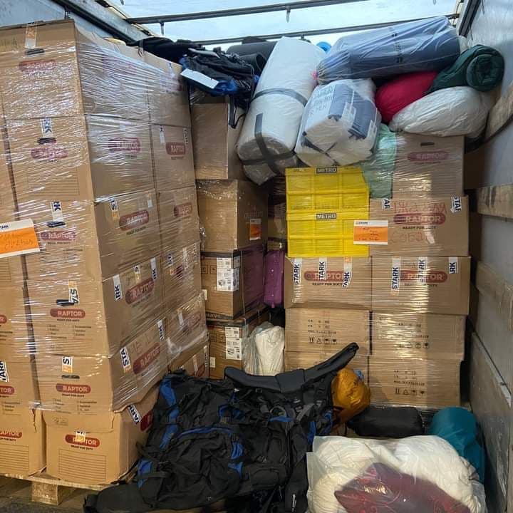 З Данії до Міжрегіонального координаційного гуманітарного штабу у Вінниці надійшов черговий вантаж